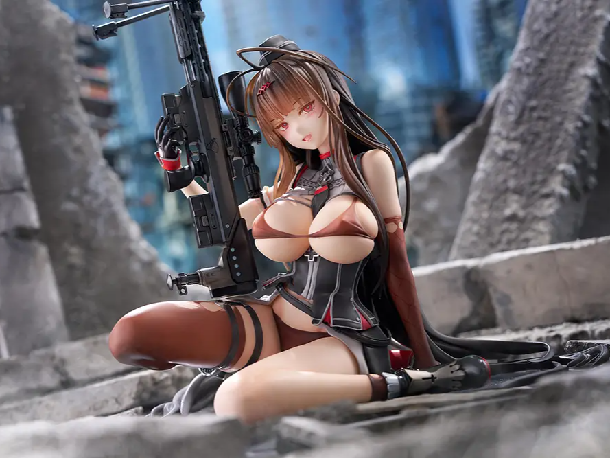 Figurine Gd DSR-50 Ver. Heavy Damage de Girls' Frontline par Ques Q